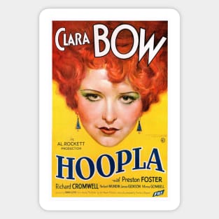 Hoop-La Movie Poster Sticker